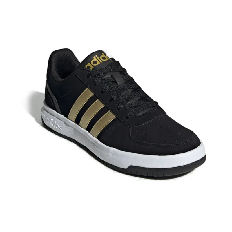 Adidas Neo Cut Cozy Breathable Low Tops Casual Skateboarding Shoes Black-2