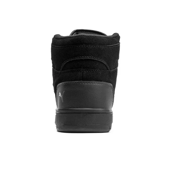 PUMA Rebound Layup Skateboard Shoes Men High-Top Black-3