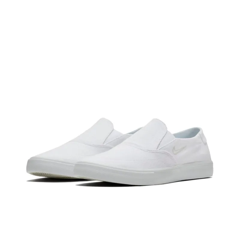 Nike Portmore 2 Solarsoft Slip On Canvas Sb 'White'-2