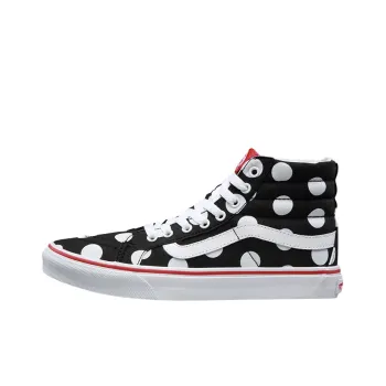 Vans SK8 Hi Slim Polka Dots 'Black White' Women's