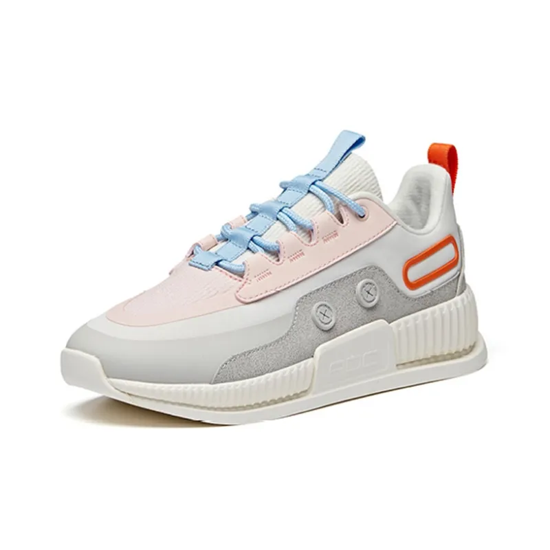ANTA Life Series Sneakers 'Refuse Mediocrity Grey White' Women's-2