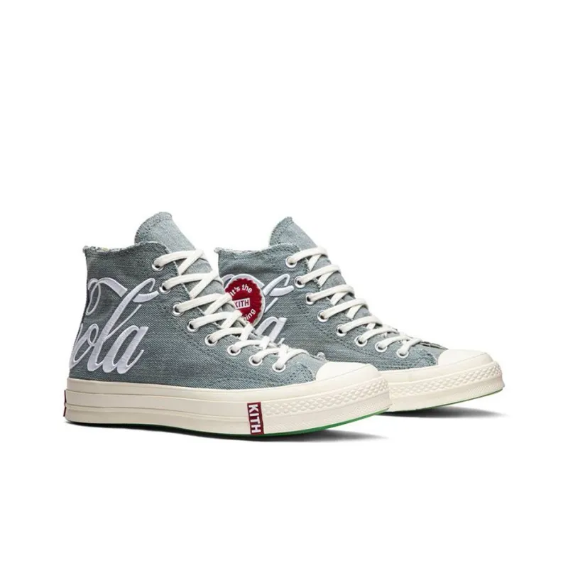 Converse Chuck Taylor All Star 70 Hi Kith Coca Cola Denim 2019-2
