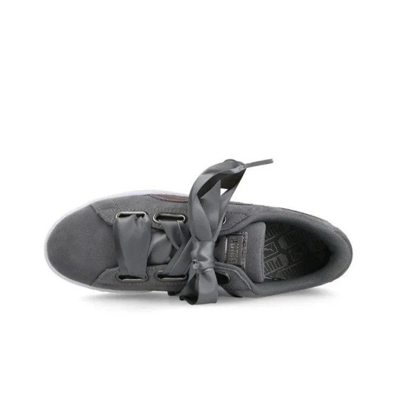 PUMA Suede Heart LunaLux 'Smoked Pearl' Women's-2