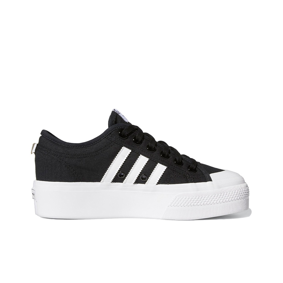 ★adidas originals★ 大人気 ★ Nizza Platform ★ 追跡可 Adidas Originals Nizza Platform Black Women's - POIZON