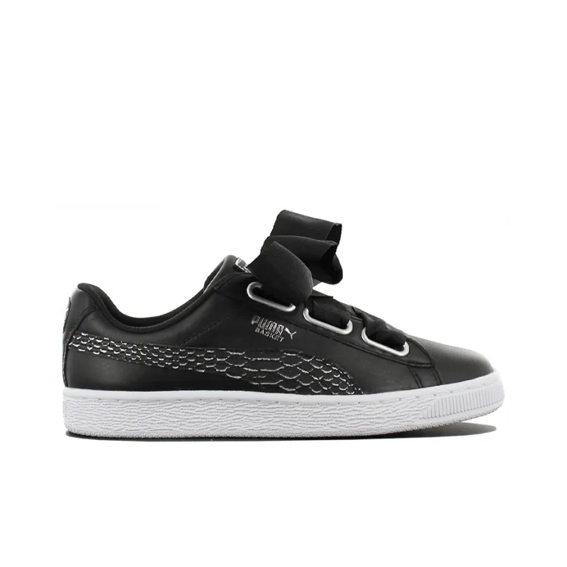 PUMA Basket Heart Oceanaire 'Black' Women's-1