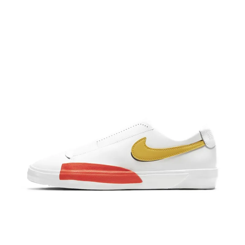Nike Blazer Low Kickdown White Multi Color Women's-0