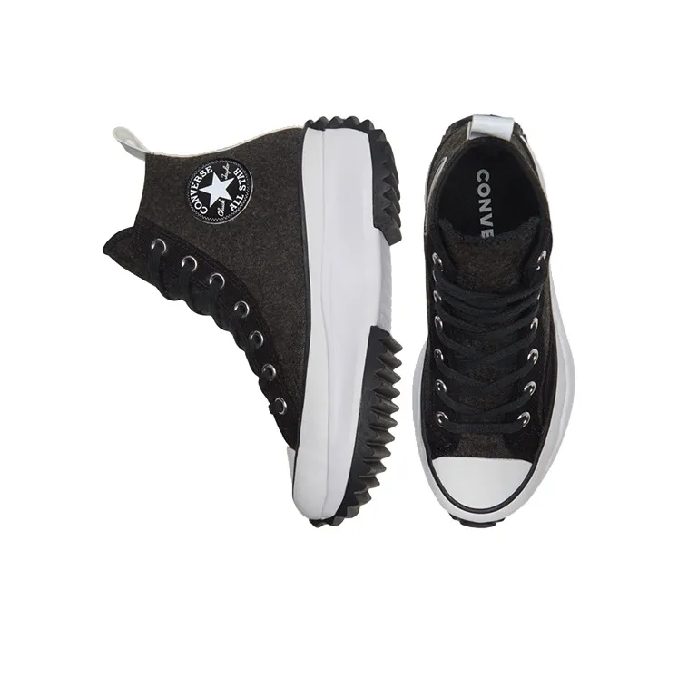 Converse Run Star Hike High Black Ice Black Silver-3