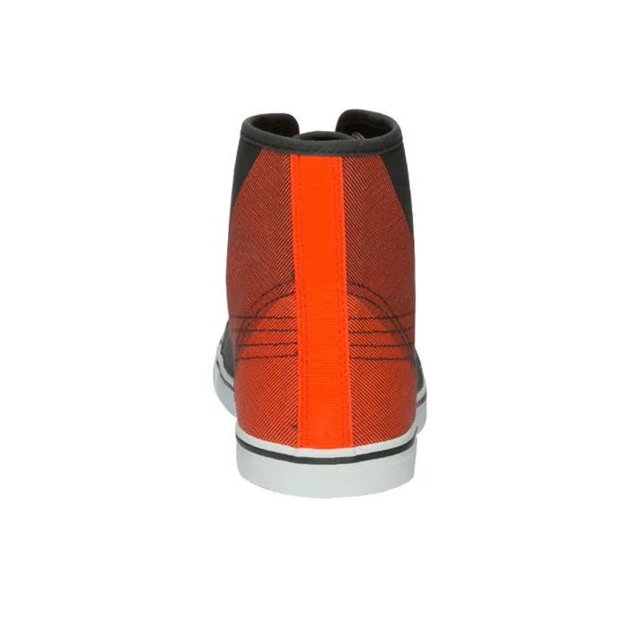 PUMA Skateboard Shoes Men High-Top Black/Orange-3