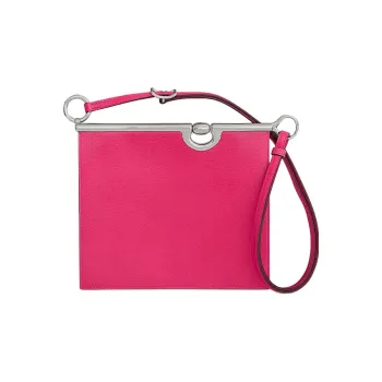 HERMES Mors De Bride Chamkila Goat Skin Crossbody Bag Shoulder Bag Regular Women's 0R Rose Purple