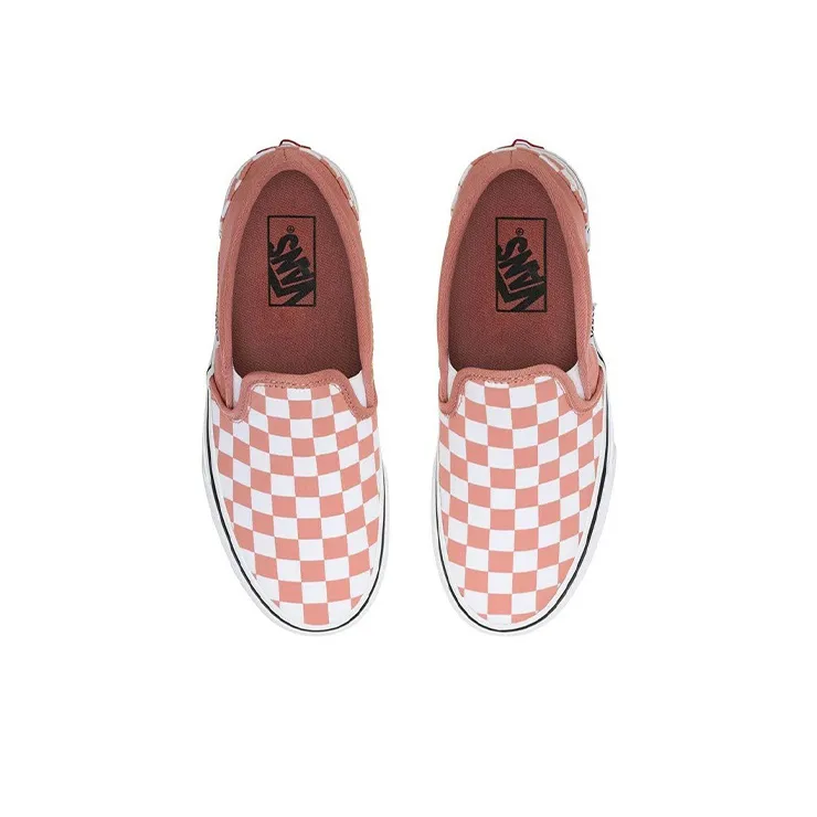 Vans Low Top Sneakers Orange/White Women's-2