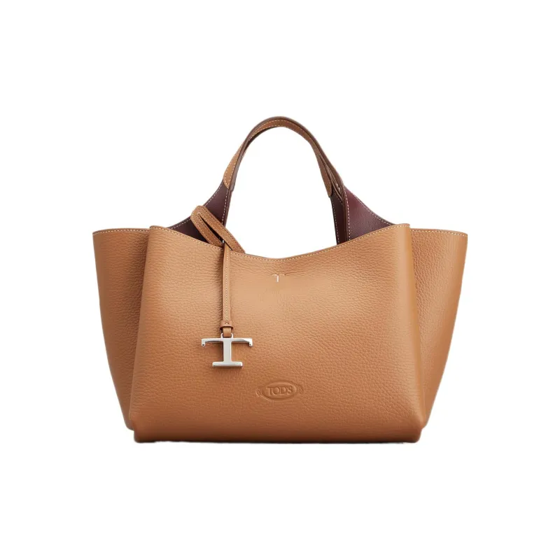TOD'S Logo Plaque Top Handle Bag-0