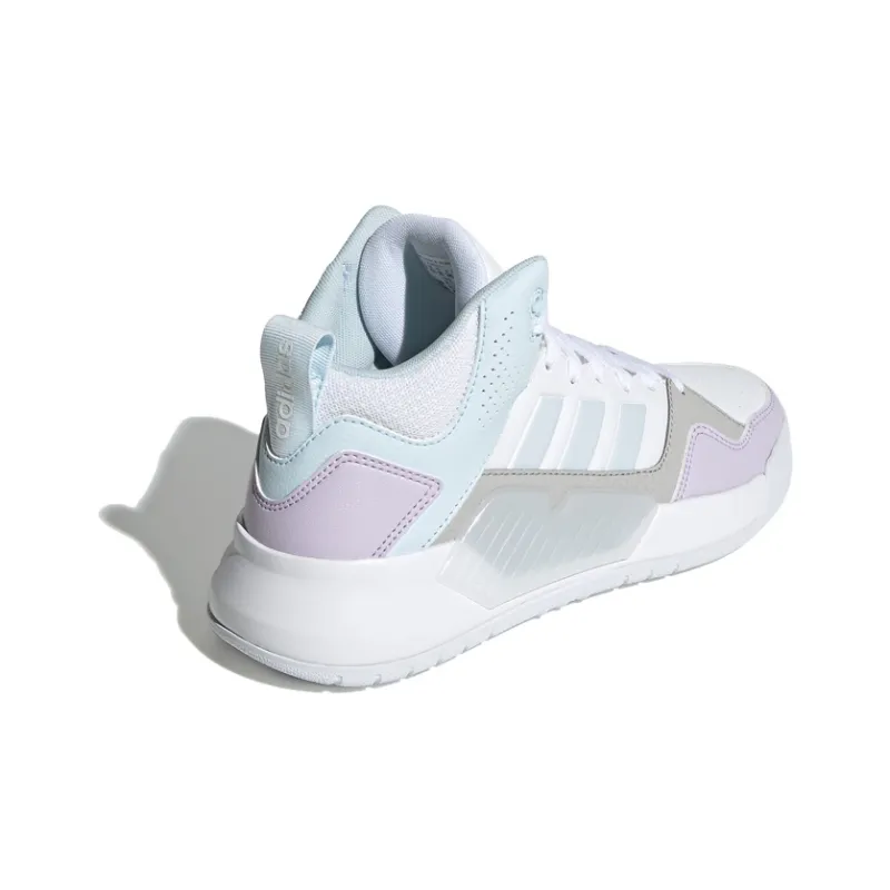 Adidas Neo Play9tis 2.0 'White Blue Purple' Women's-3