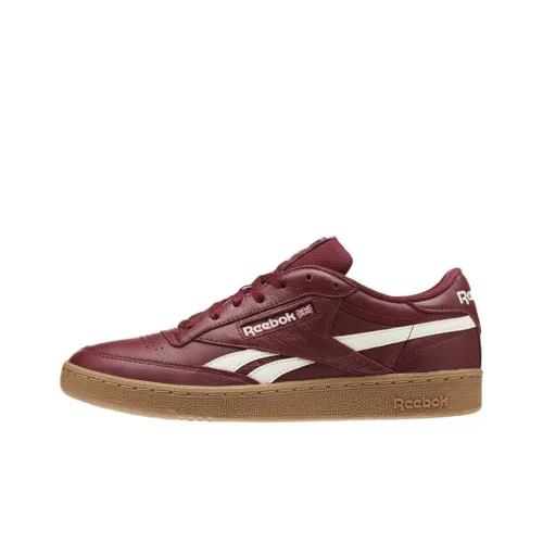 Reebok Revenge Skateboard Shoes Men Low-Top Burgundy