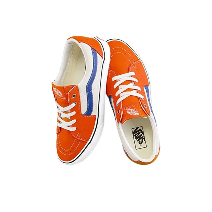 Vans SK8 Low Shoes Orange/White-2