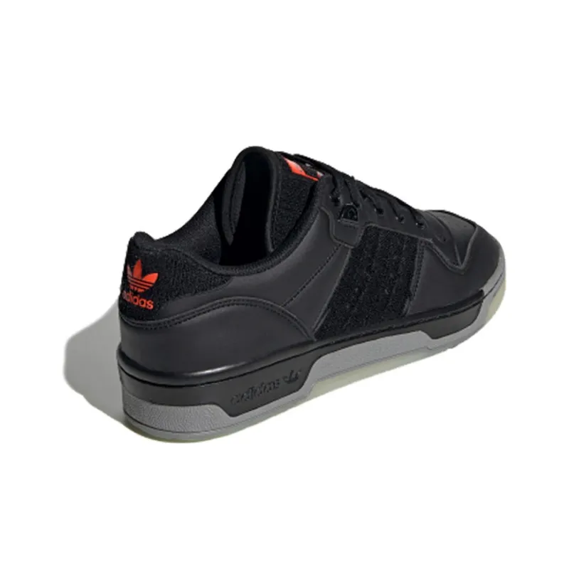 Adidas Originals Rivalry Low 'Core Black Solar Red' Women's-3