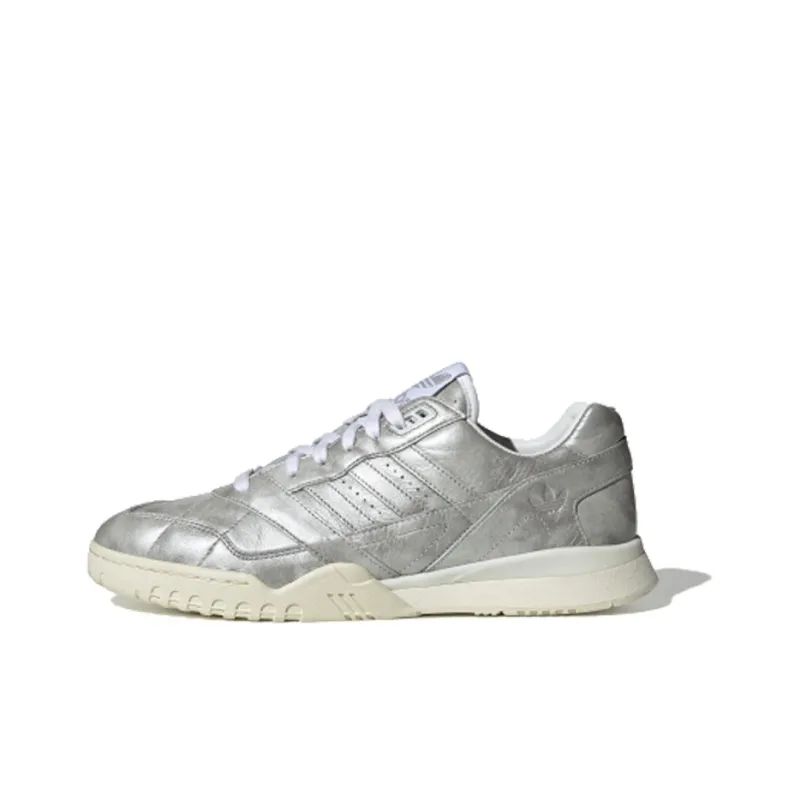 Adidas Originals A.R.TRAINER Slip Resistant Low Top Skateboard Shoes Unisex Silver Gray-0