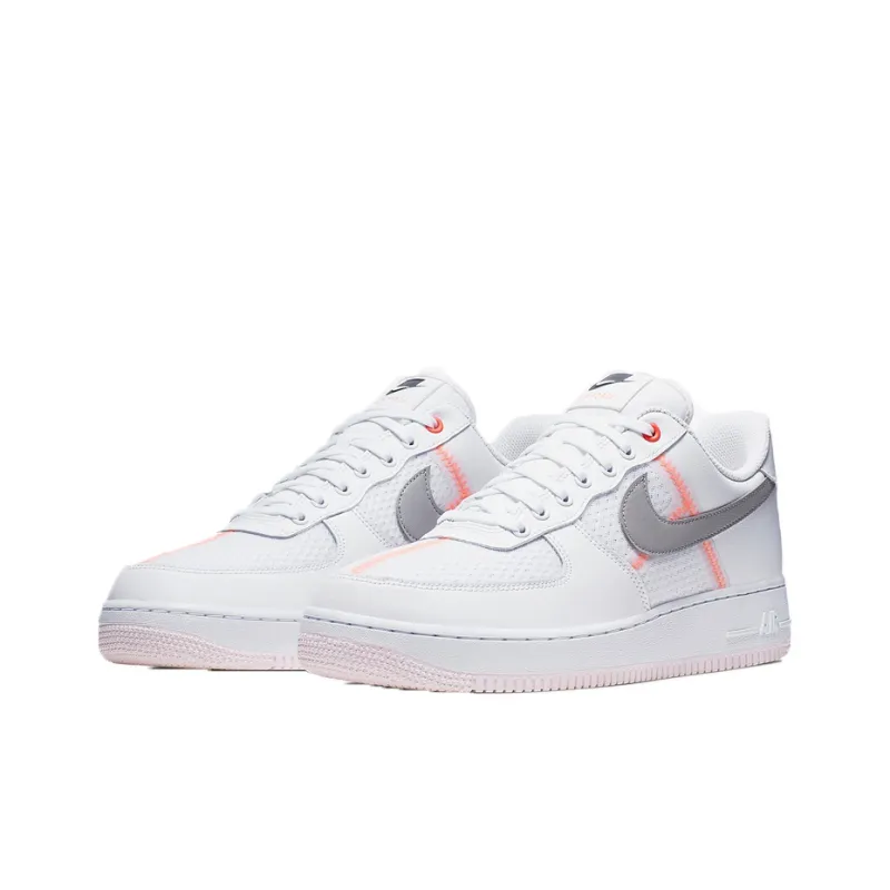 Nike Air Force 1 Low Transparent White Grey-2