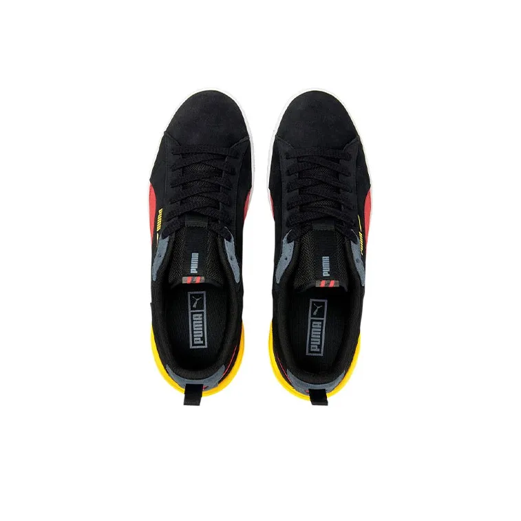 Puma Suede Black Paradise Pink-2