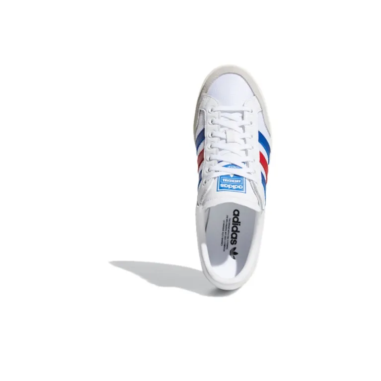 Adidas Americana Low White Royal Scarlet-4