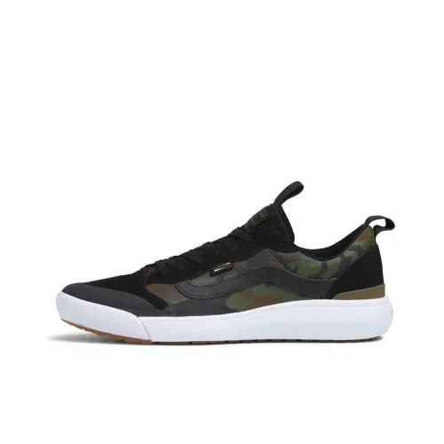 Vans UltraRange Skateboard Shoes Unisex Low-Top Black/Green