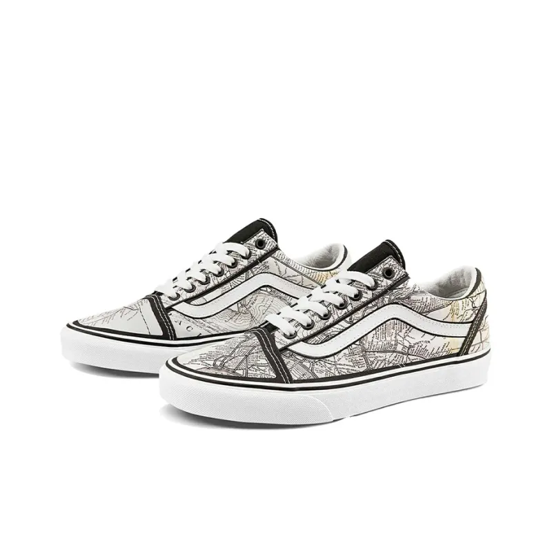Old Skool Moca X Vans 'Frances Stark Maps'-1
