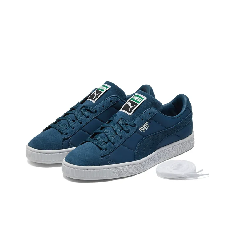 PUMA Unisex Basket Sneakers Blue-2