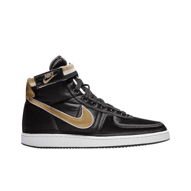 Nike Vandal High Supreme Black Metallic Gold-1