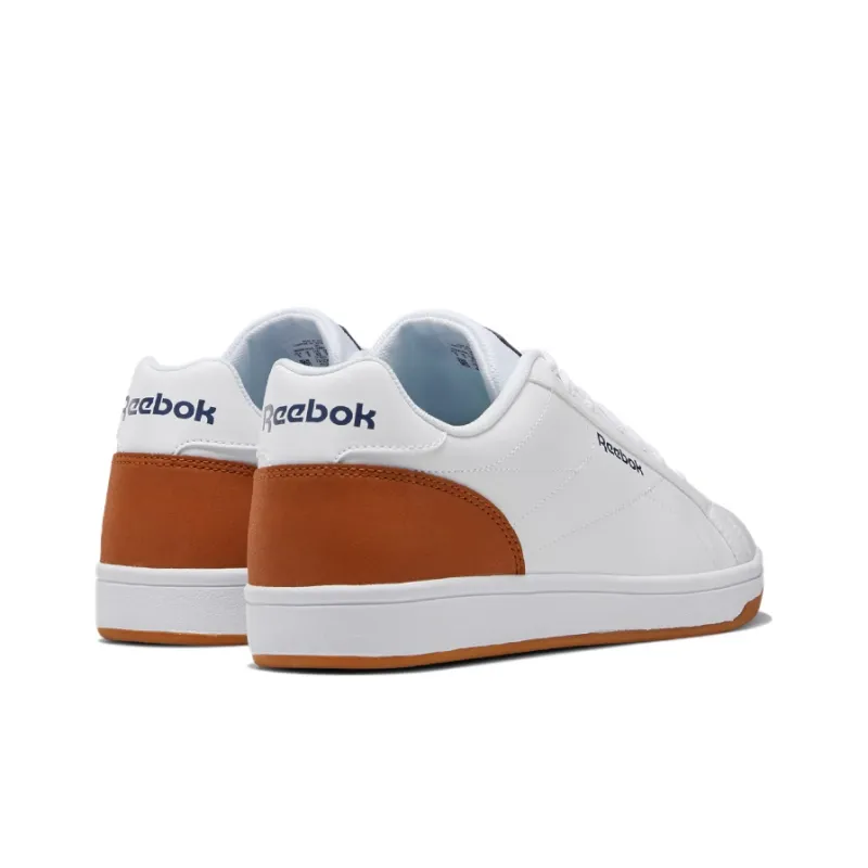 Reebok Royal Complete Clean Low Top Skateboard Shoes Men's White Brown-3