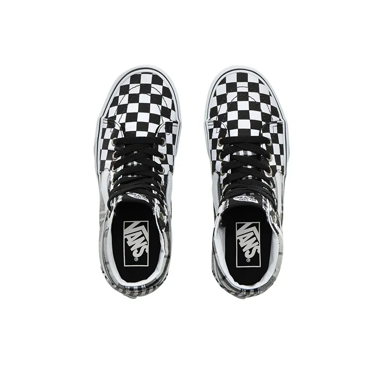 Sk8 Vans Hi Platform 'Plaid Checkerboard'-3