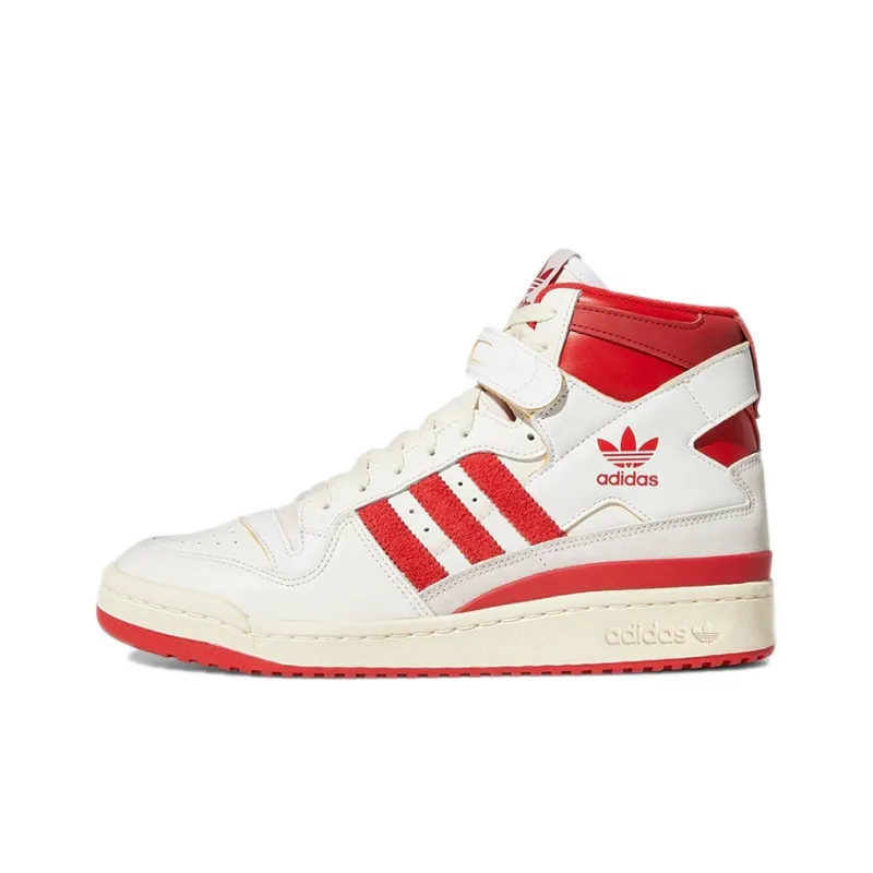 Adidas Forum 84 Hi Cloud White Team Red-0
