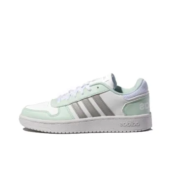 Adidas Neo Hoops 2.0 'White Grey Green' Women's