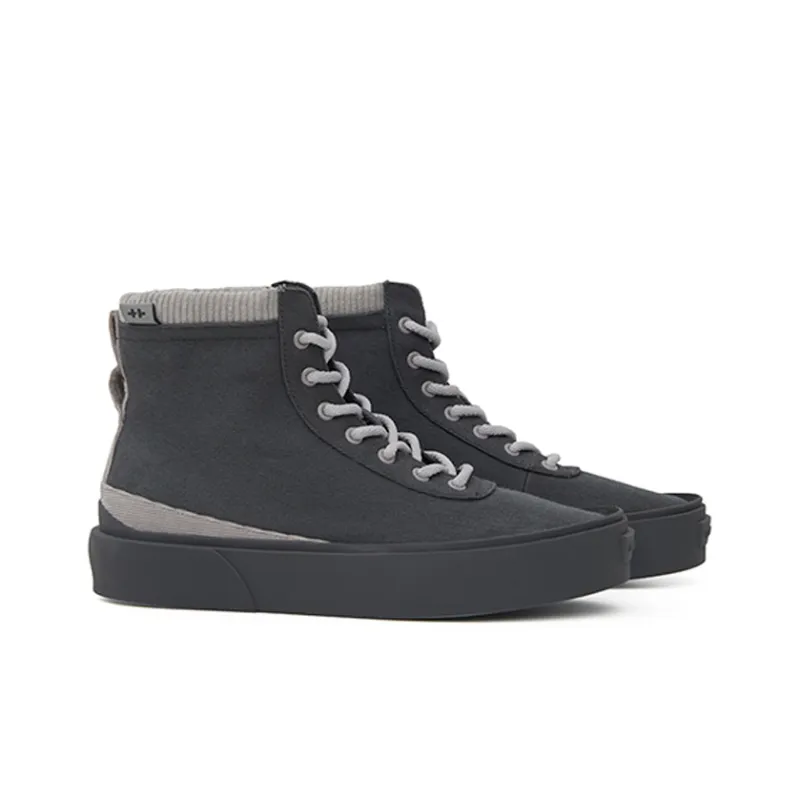 EQLZ EQUALIZER Fault High Skateboard Shoes Unisex Black Stone-2