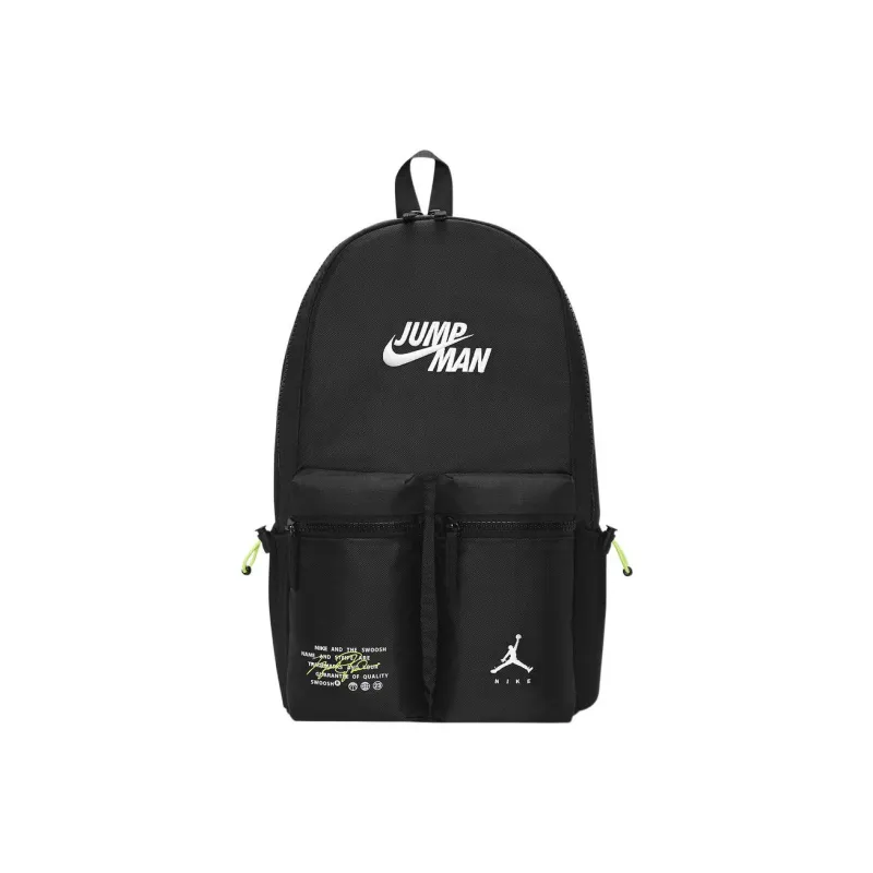 Jordan Polyester Basketball Bag Backpack Regular Unisex Black-3