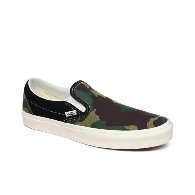 Vans Slip On Classic Mismatched Camo Zebra-1
