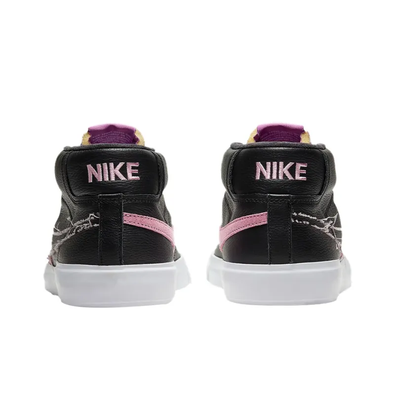 Nike SB Zoom Blazer Mid Edge Black Pink Rise-3