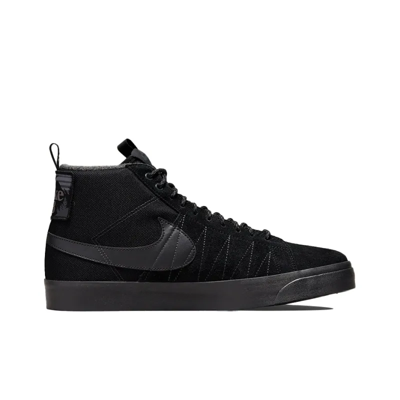 Nike SB Blazer Mid Premium Acclimate Pack - Triple Black-1