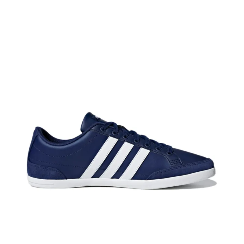 Adidas Neo Caflaire Slip-Resistant Low-Top Skateboard Shoes Men's Blue White-1