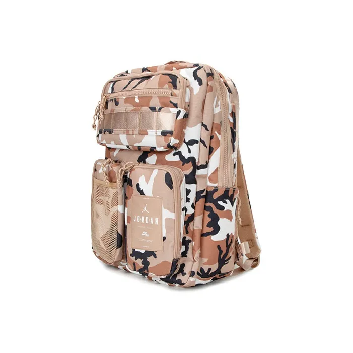 Jordan Polyester Backpack Unisex Desert Camouflage-0