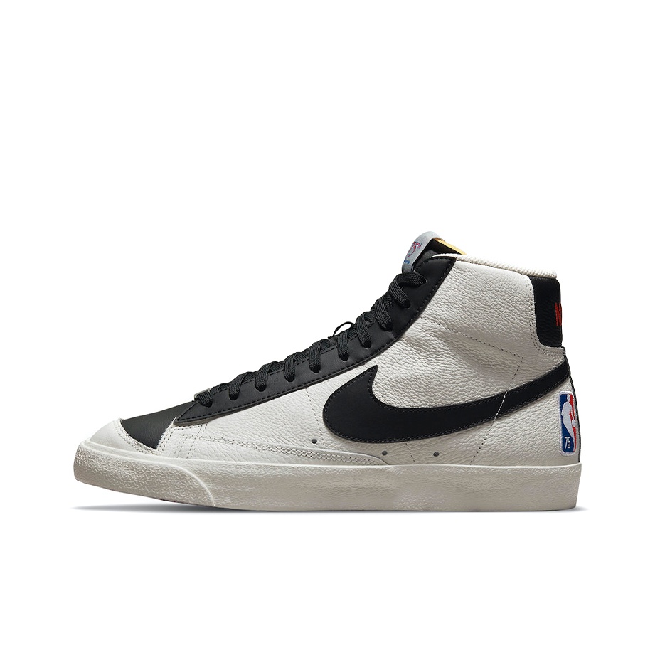 Nike blazer mid white blackened fashion blue red crush