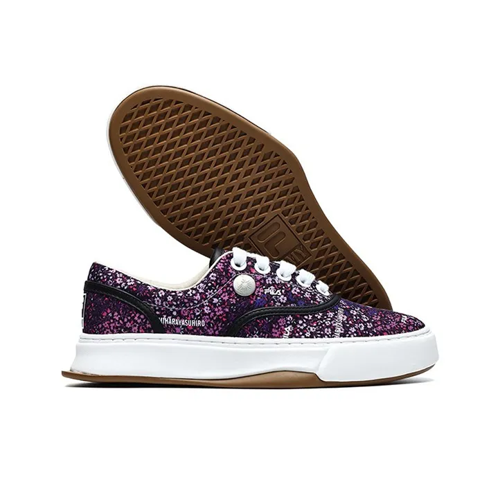FILA FUSION Canvas Shoes 'Purple' Women's-4