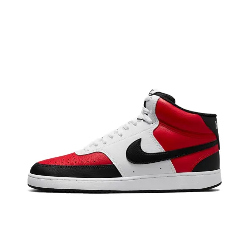 Nike Court Vision Mid White Red Black