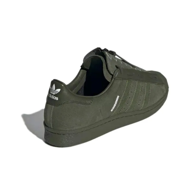 Adidas Superstar 80s Neighborhood Olive-4