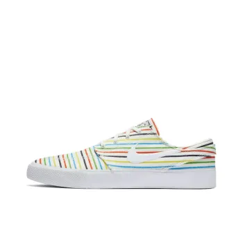 Nike Sb Zoom Stefan Janoski Canvas Multi Color Pinstripes