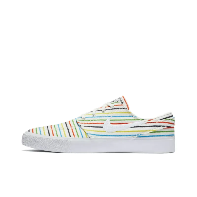 Nike Sb Zoom Stefan Janoski Canvas Multi Color Pinstripes-0