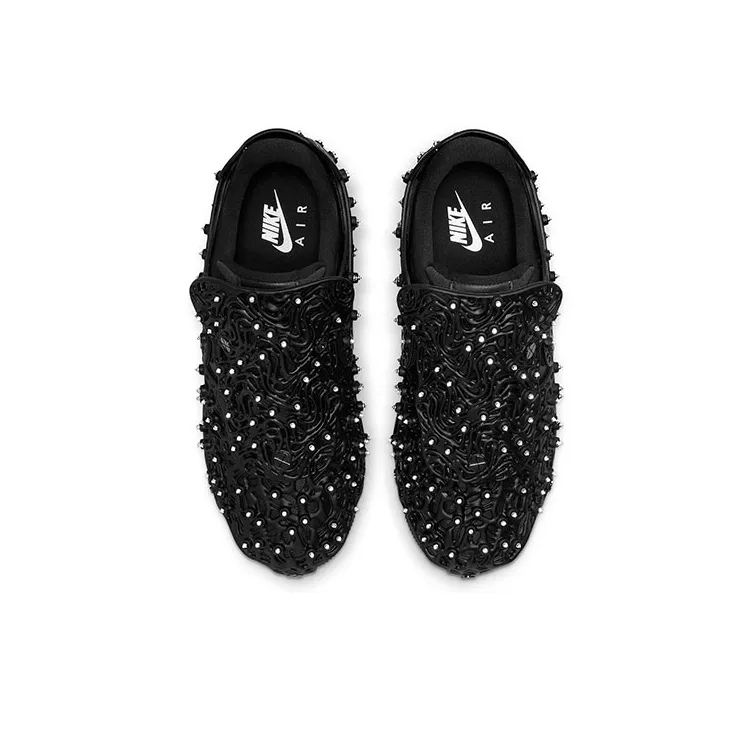 Nike Air Force 1 Low Swarovski Retroreflective Crystals Black Women's-3