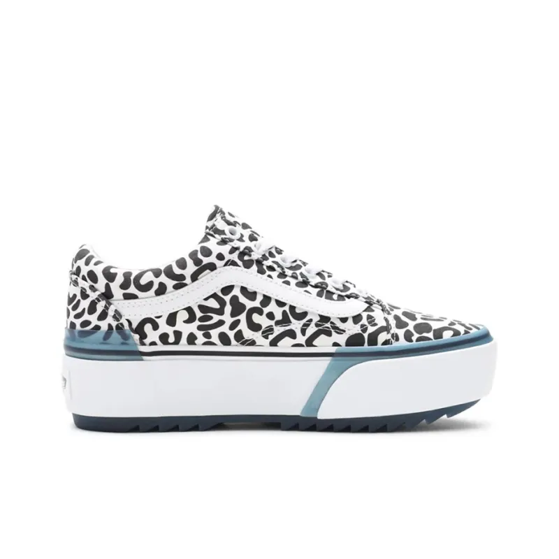 Old Skool Vans Stacked 'UV Ink Leopard'-1