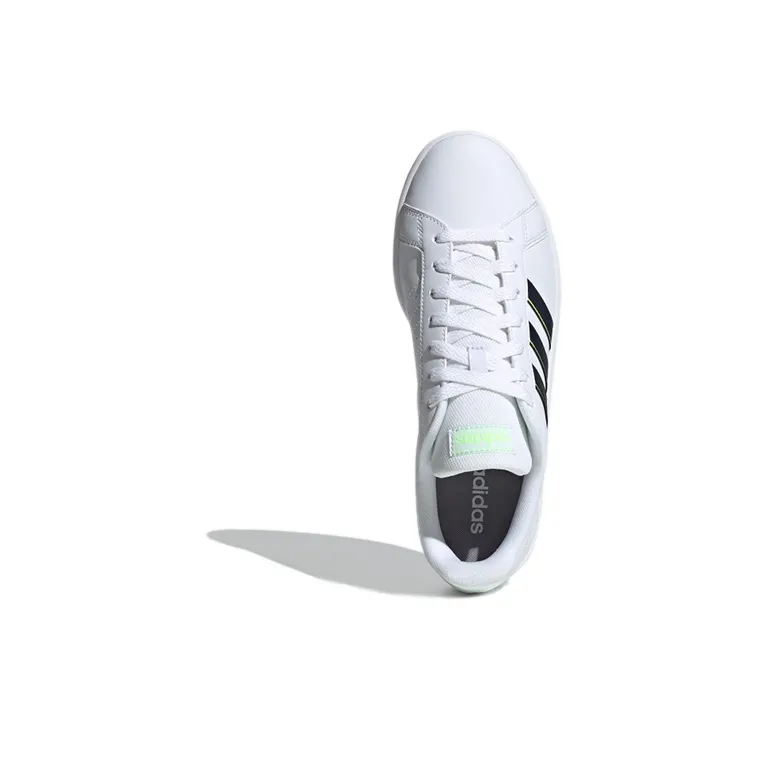 Adidas Neo Grand Court Base 'White Black Green'-4