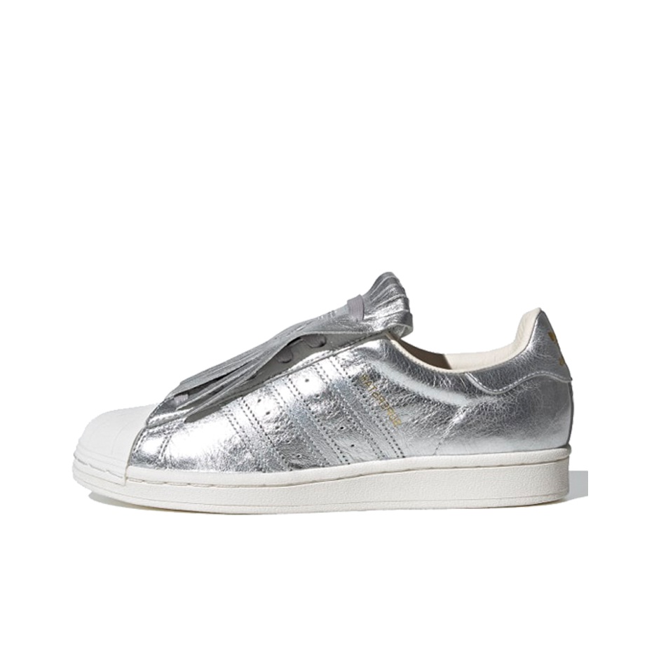 Adidas superstar originals silver best sale