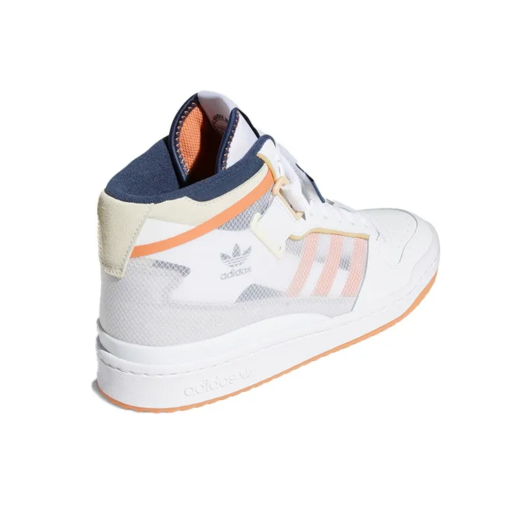 Adidas Forum Mid Tt White Acid Orange-3