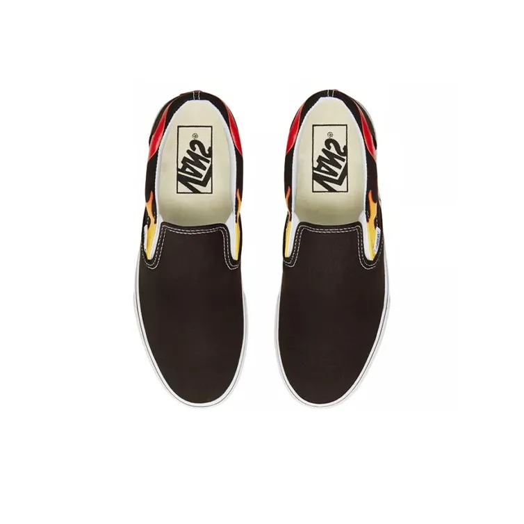 Vans Classic Slip On 'Flames'-3